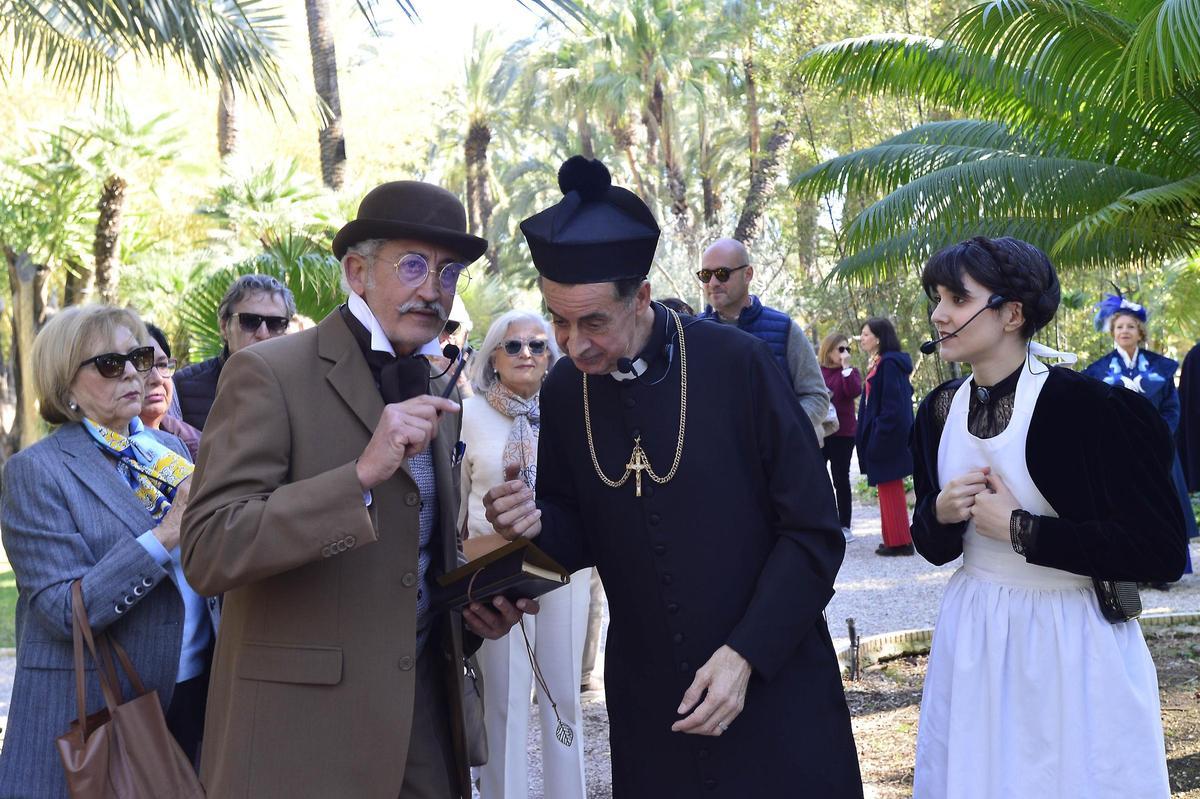 Recreación historica de la visita de la Emperatriz Sisi al Huerto del Cura