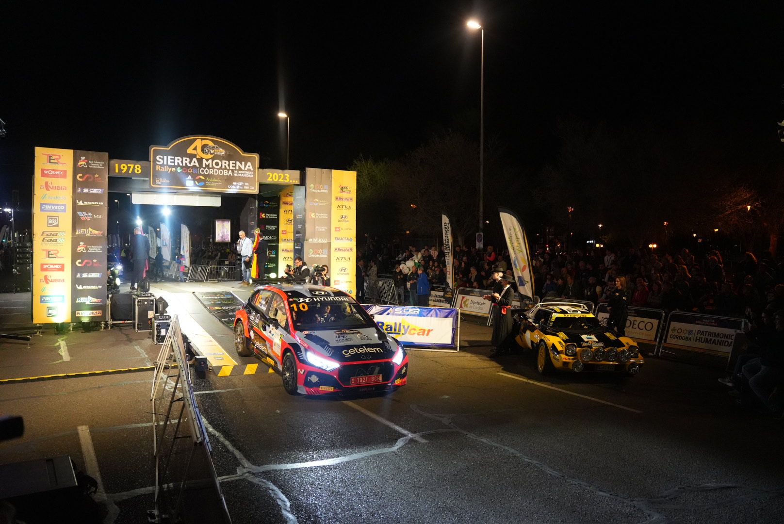 Salida oficial del Rallye Sierra Morena