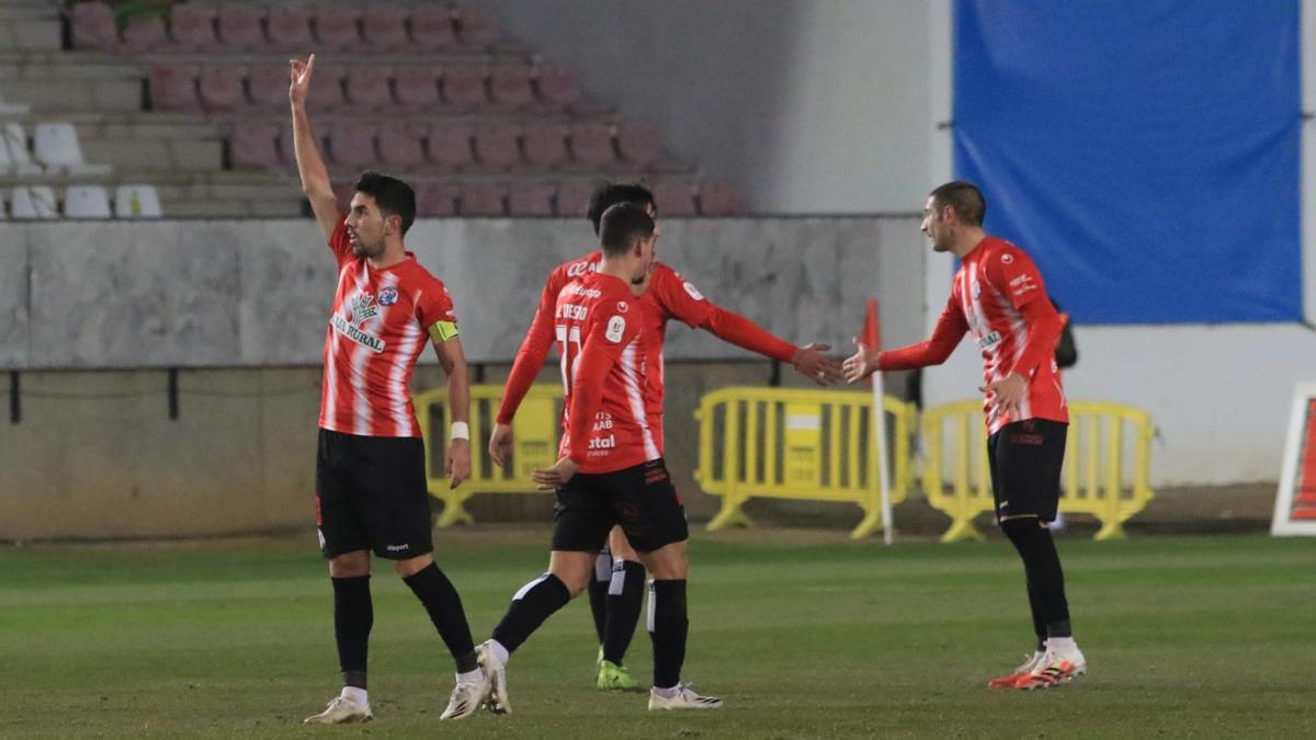 Carlos Ramos durante el Zamora - Villarreal.