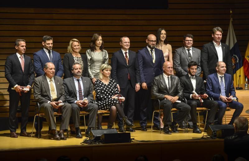 13/12/2018 LAS PALMAS DE GRAN CANARIA. Gala de medallas del deporte Ayto. Las Palmas de Gran Canaria. FOTO: J. PÉREZ CURBELO  | 13/12/2018 | Fotógrafo: José Pérez Curbelo