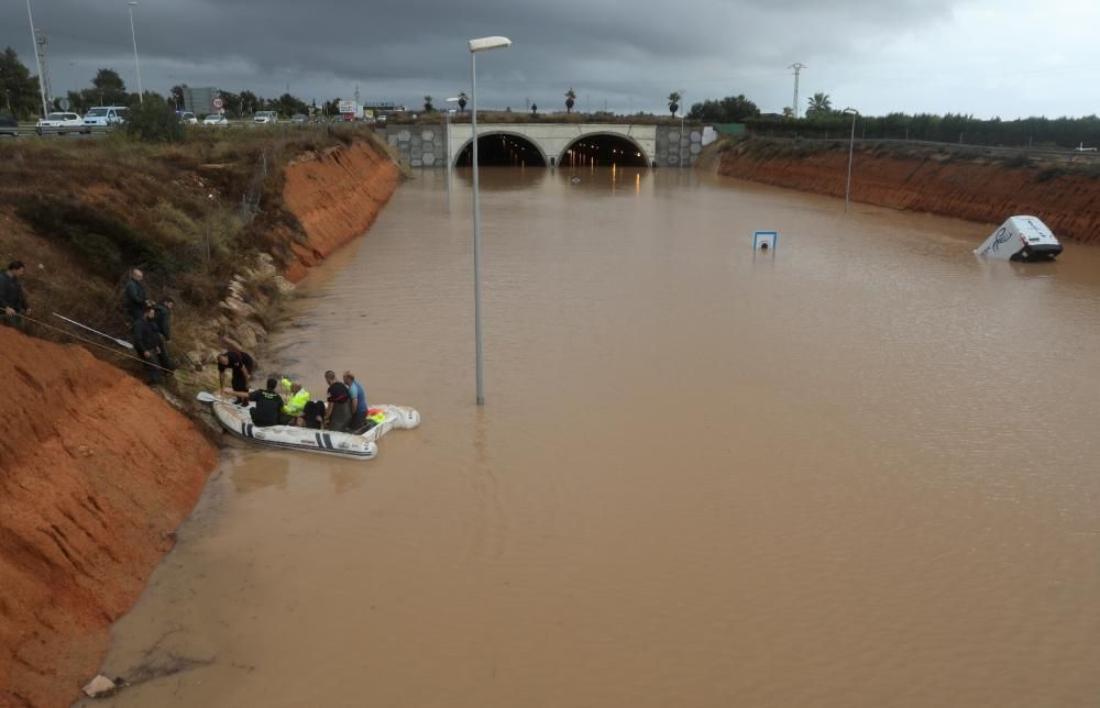 Pluges torrencials al sud-est d'Espanya