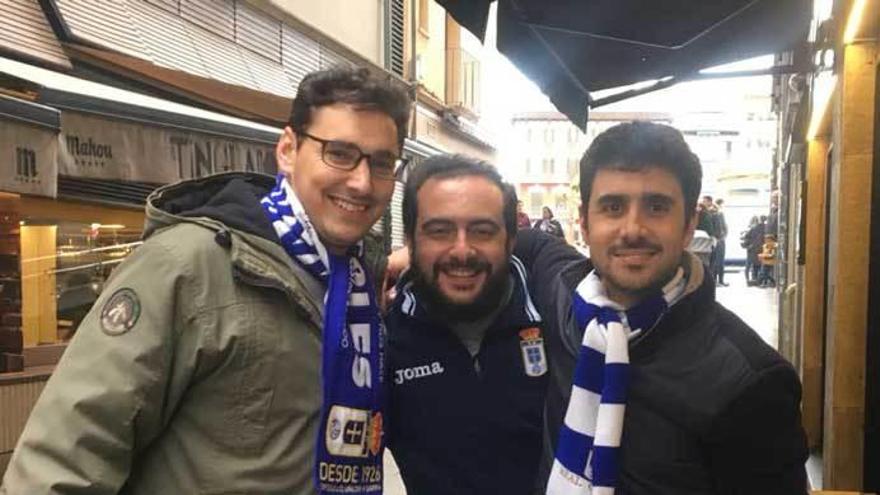 Diego Castellano, Víctor Sánchez y Miguel Ureña.