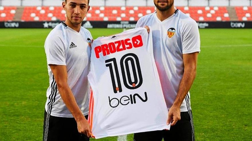 El Valencia CFvolverá a lucir un patrocinador en su camiseta.