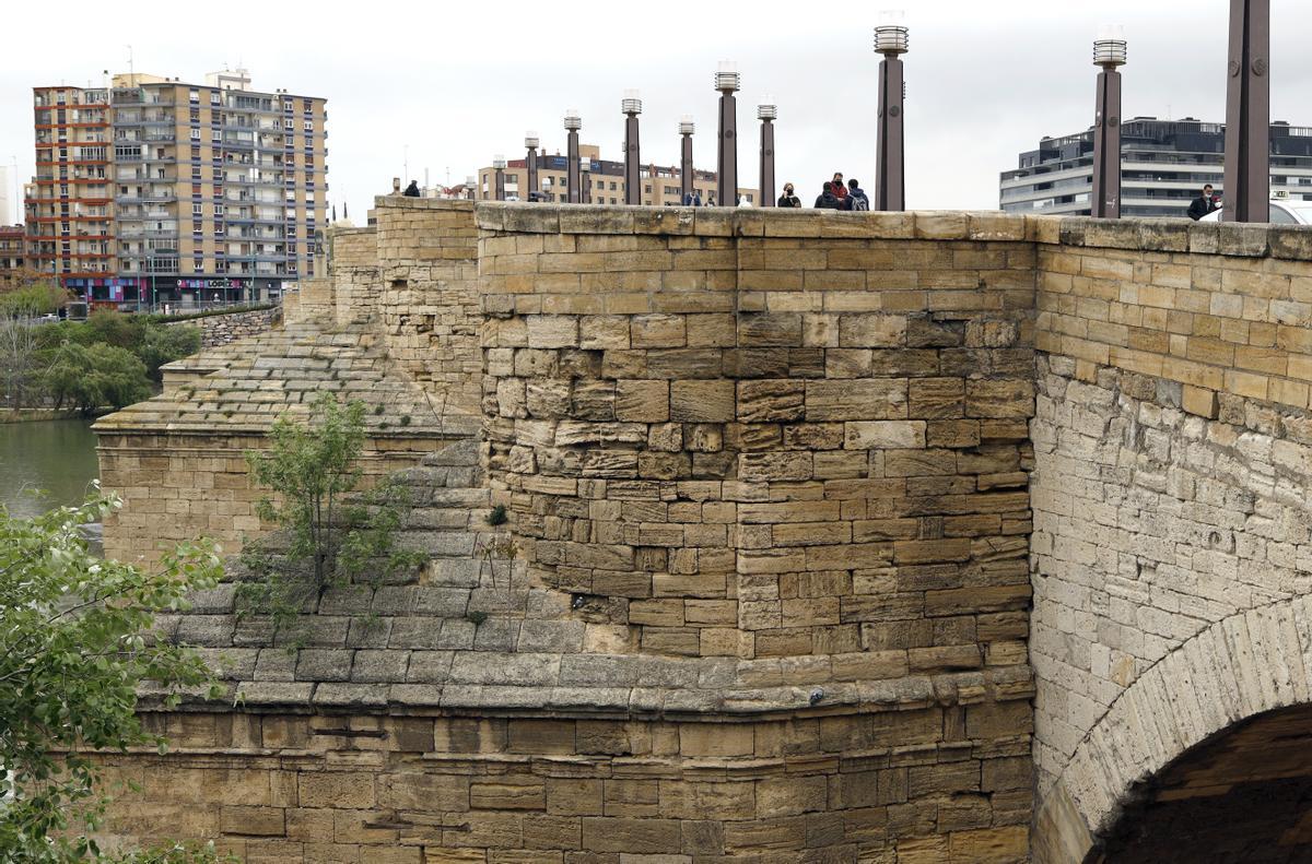 El puente de Piedra de Zaragoza.