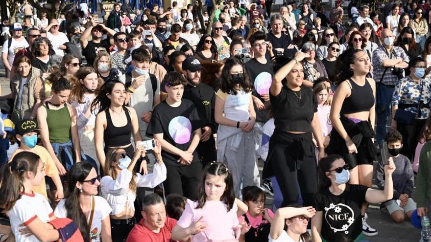 El público se volcó en la exhibición. |   // R. VÁZQUEZ