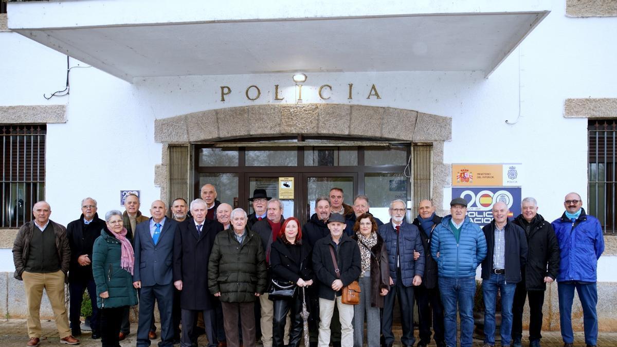 GALERÍA | Homenaje a la Policía de Fronteras en Alcañices