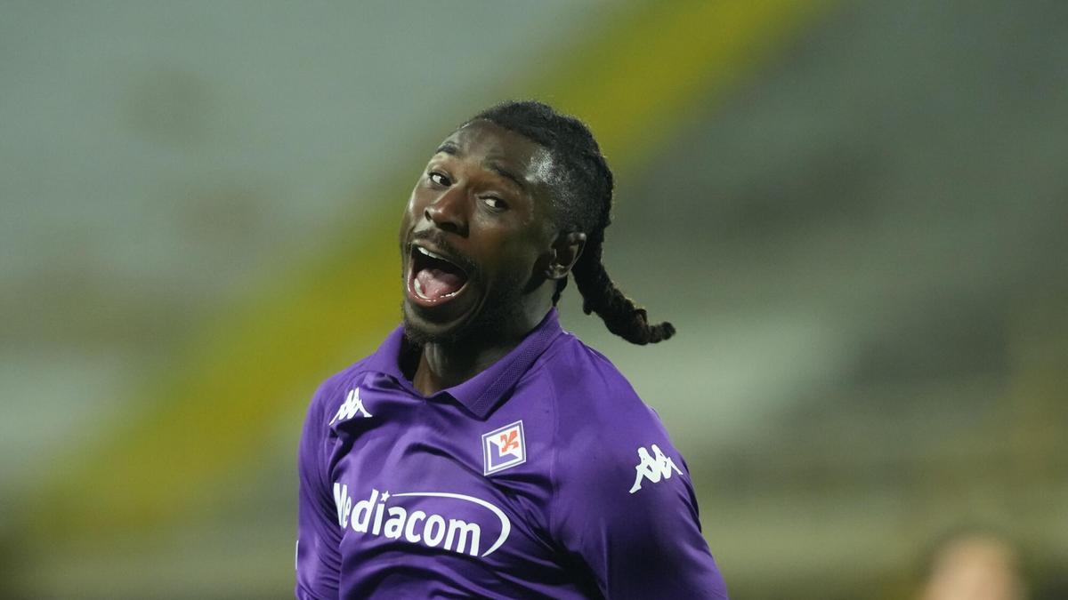 Moise Kean está explotando en la Fiorentina: así fue su gran gol contra el Atalanta