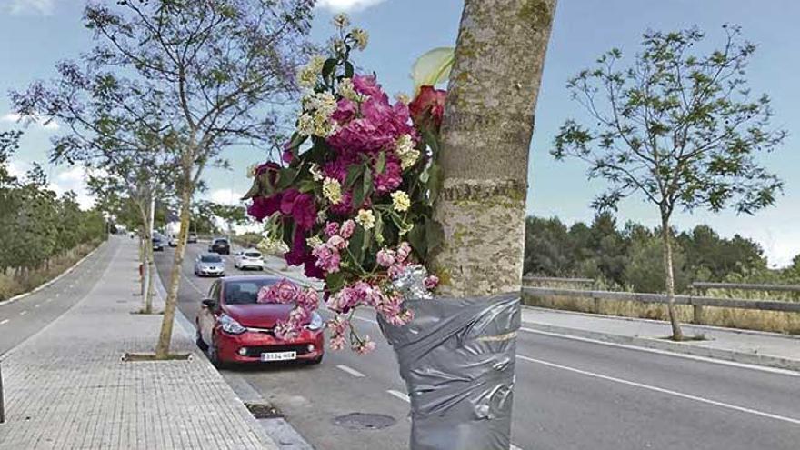 Calle Miguel Lladó, en Palma, donde se produjo el atropello mortal de la menor de 14 años.