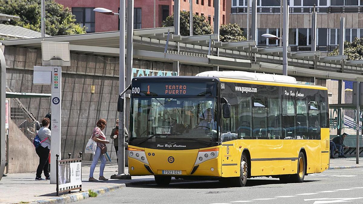 Cinco guaguas sufren actos vandálicos en el último mes