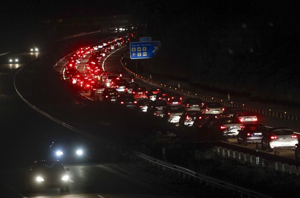 Accidente de tráfico en la "Y"