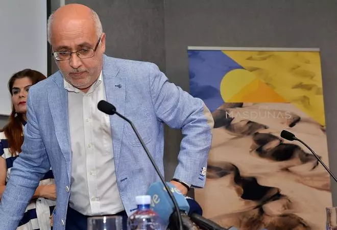 El Cabildo presenta la restauración de las Dunas de Maspalomas