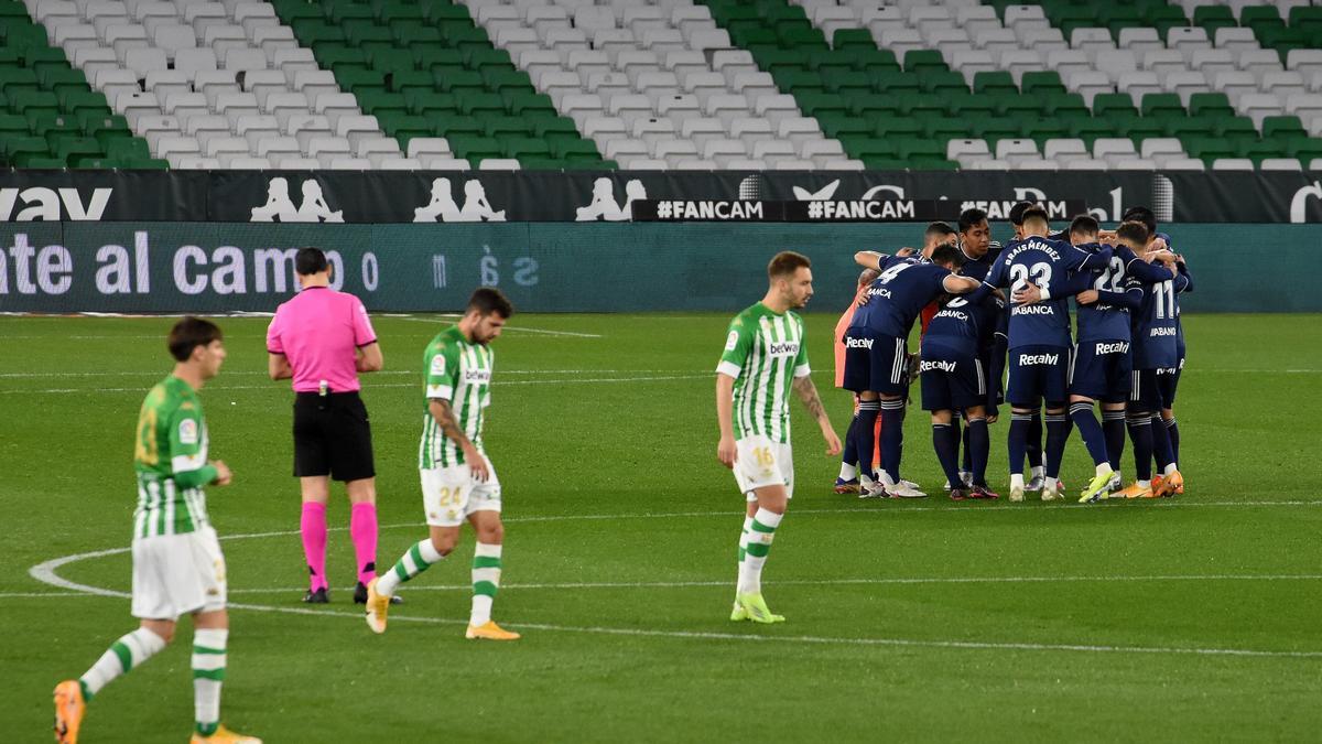 El Real Betis - Celta de Vigo, en imágenes