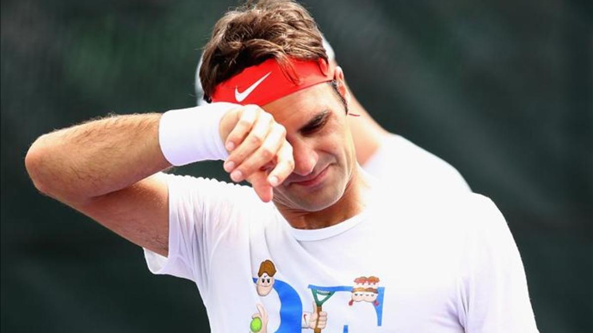 Una gastroenteritis ha dejado K.O. a Roger Federer en Miami