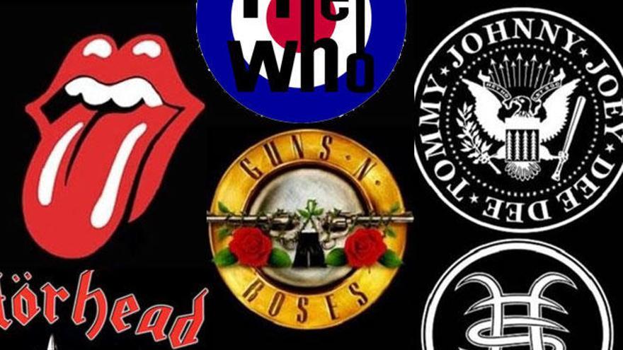 Los logos más míticos del rock.