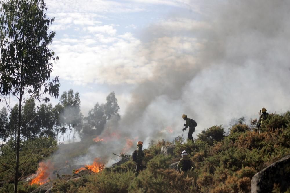 Incendio en Silleda