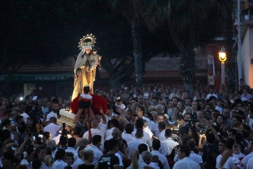 Procesión de la Virgen del Carmen en el Palo.