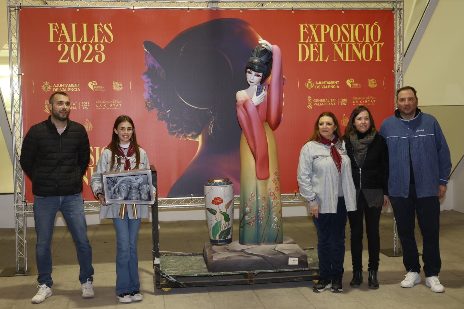 Fallas 2023 | Entrega de Ninots a la Exposición (sesión lunes por la tarde)