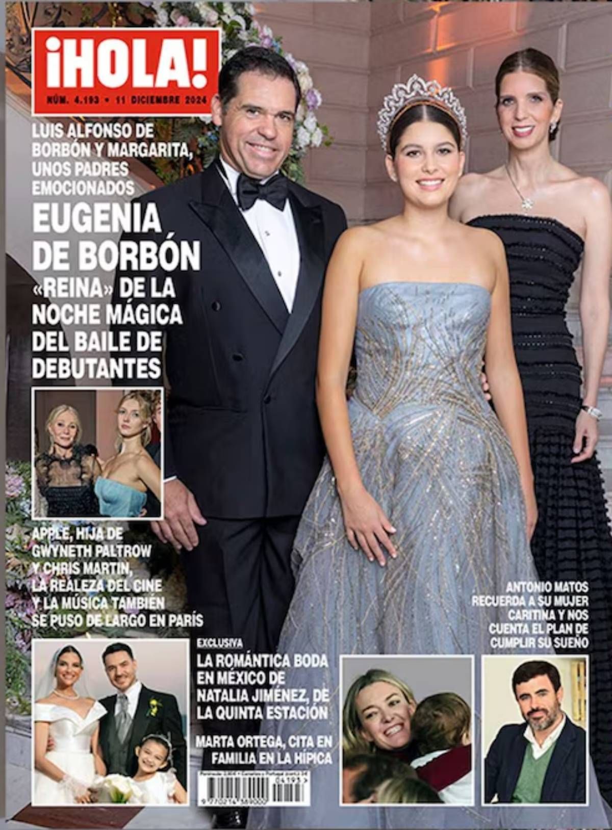 Portada revista ¡HOLA! del 4 de diciembre de 2024