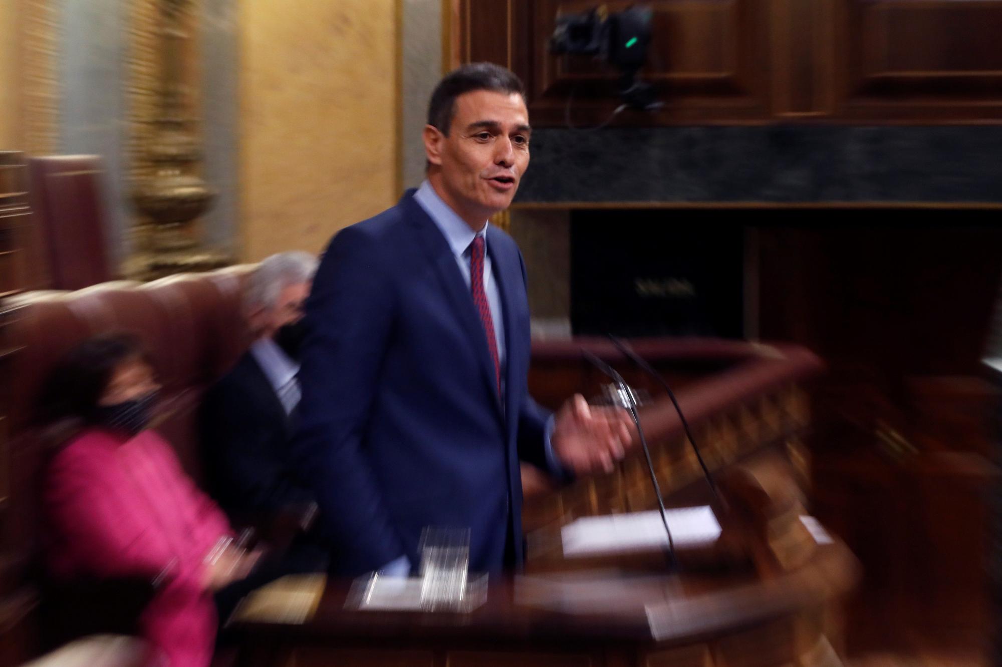 Sánchez, el 16 de diciembre, en el Congreso