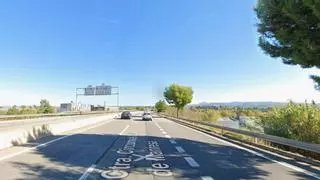 Un accident complica la circulació a la C-55 a Manresa