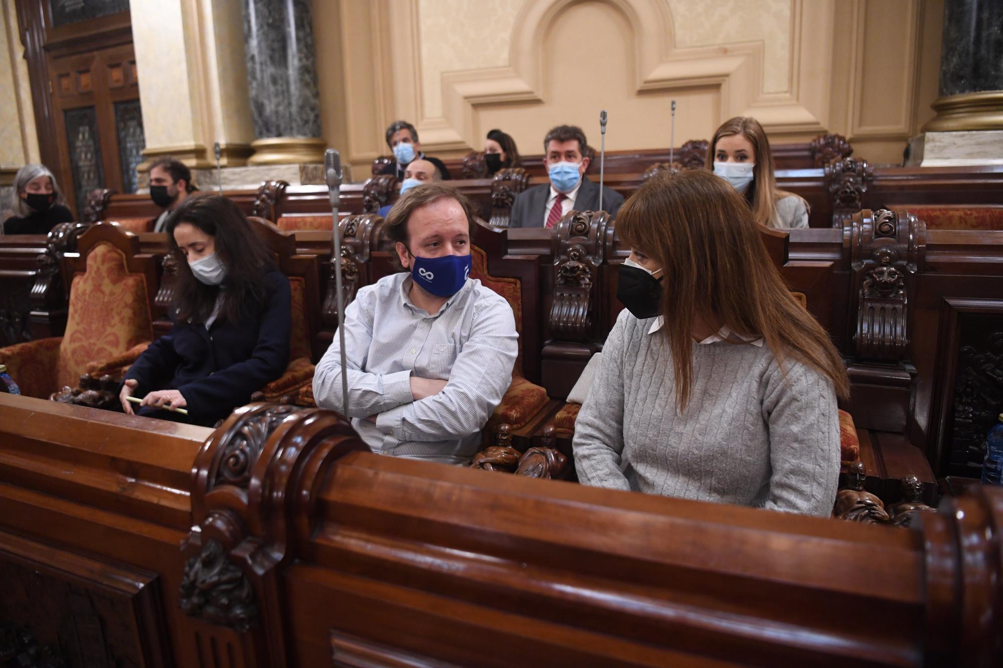 El pleno da vía libre al presupuesto municipal de A Coruña