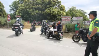 Balance de la concentración de motos en Sanabria: diez accidentes y 133 denuncias