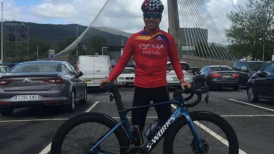 Cristóbal García da la cara en el Mundial de Pontevedra