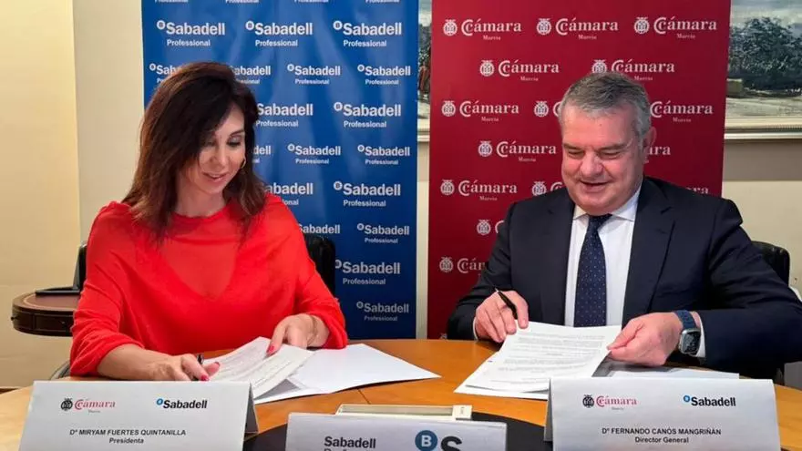 Cámara de Comercio y Sabadell renuevan su colaboración de apoyo a las empresas