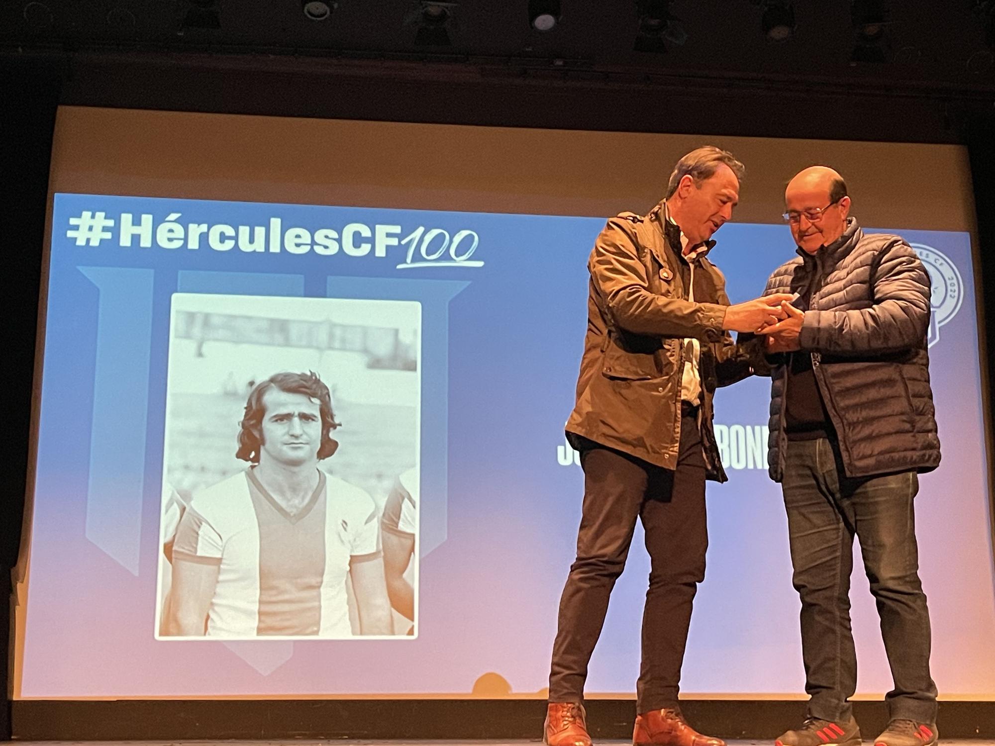 Homenaje centenario a herculanos ilustres en la CAM