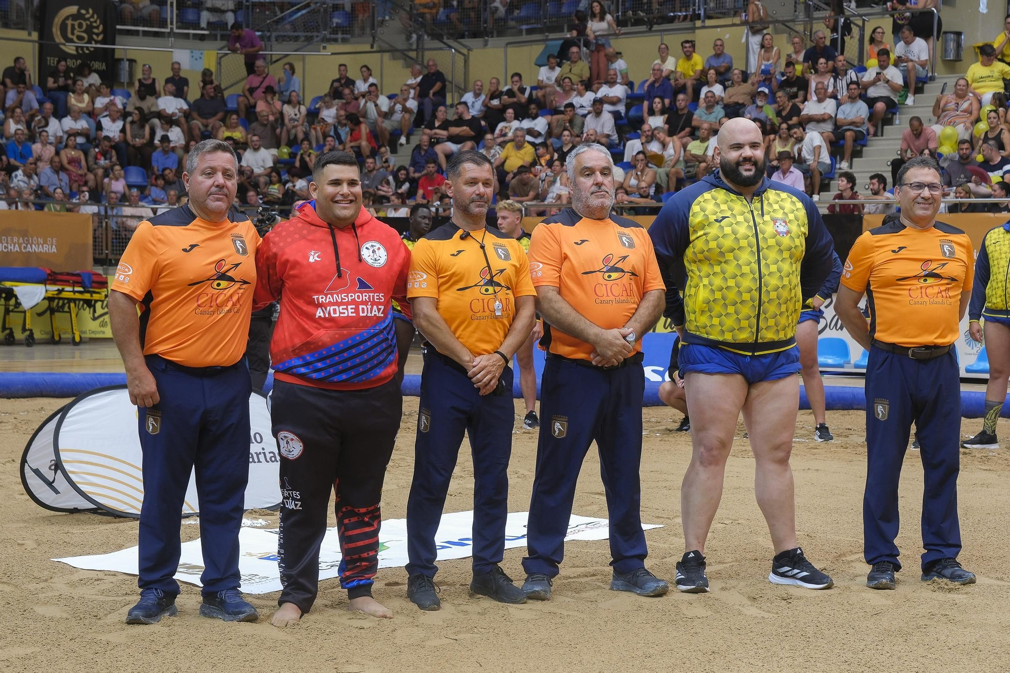 Final del torneo DISA Gobierno de Canarias de Lucha