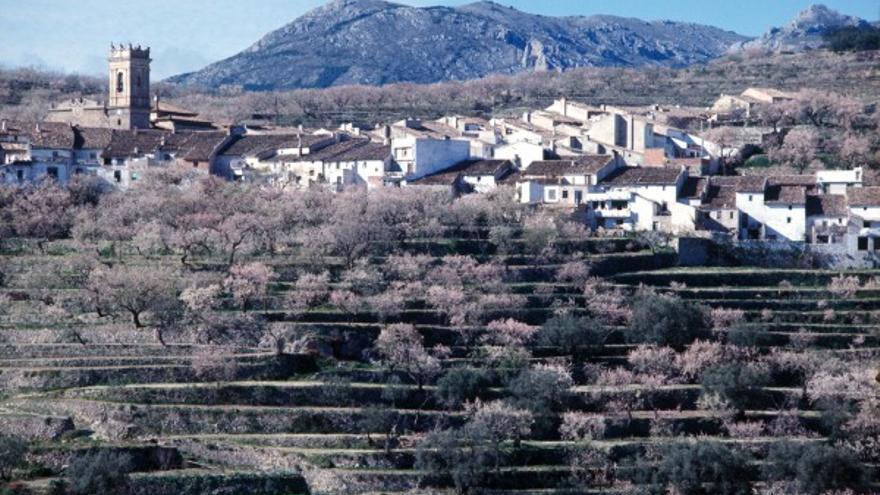 Tárbena, municipio alicantino de la comarca de la Marina Baixa.