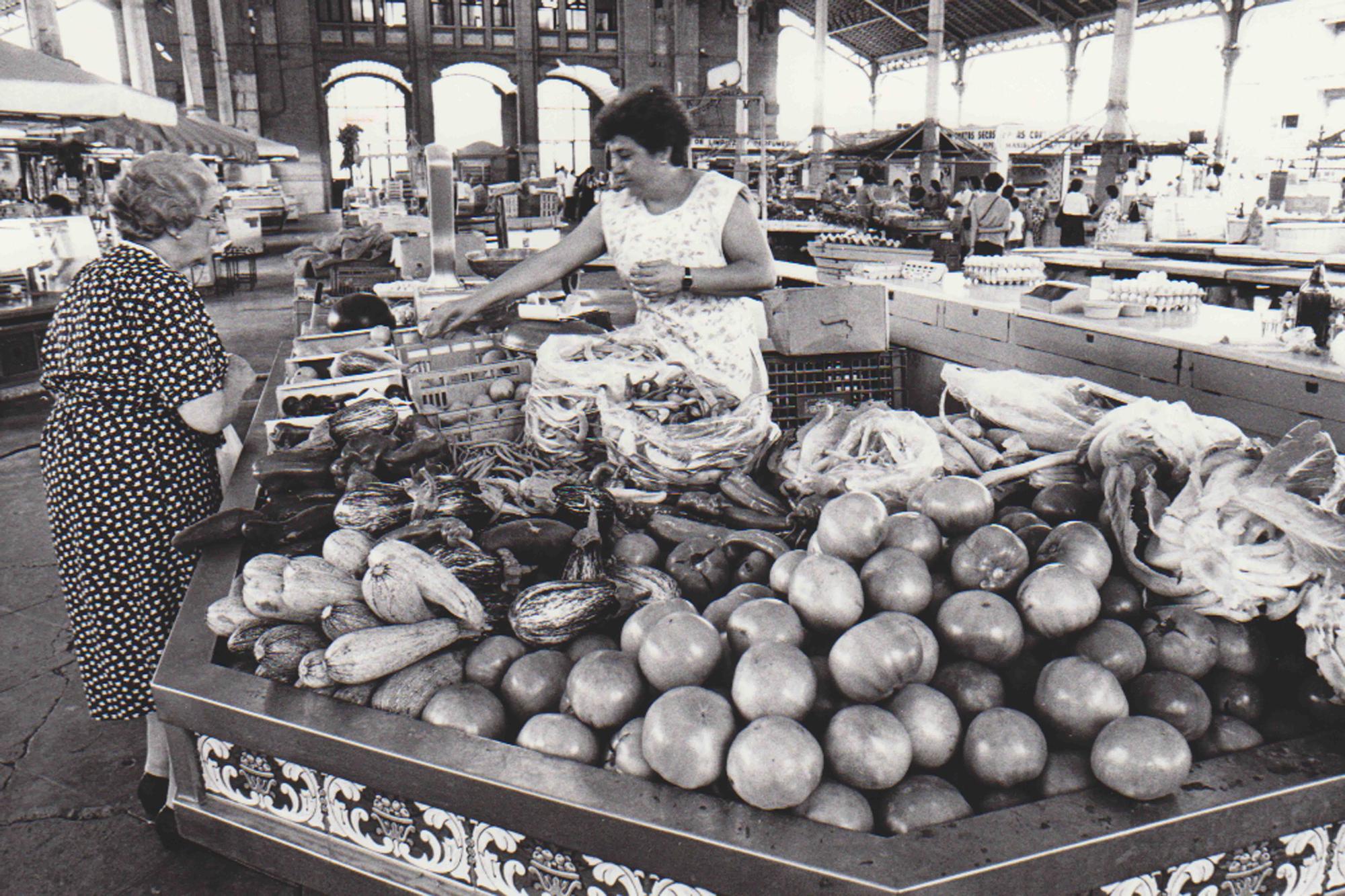 Cuando lechugas y melones poblaban el Mercado de Colón