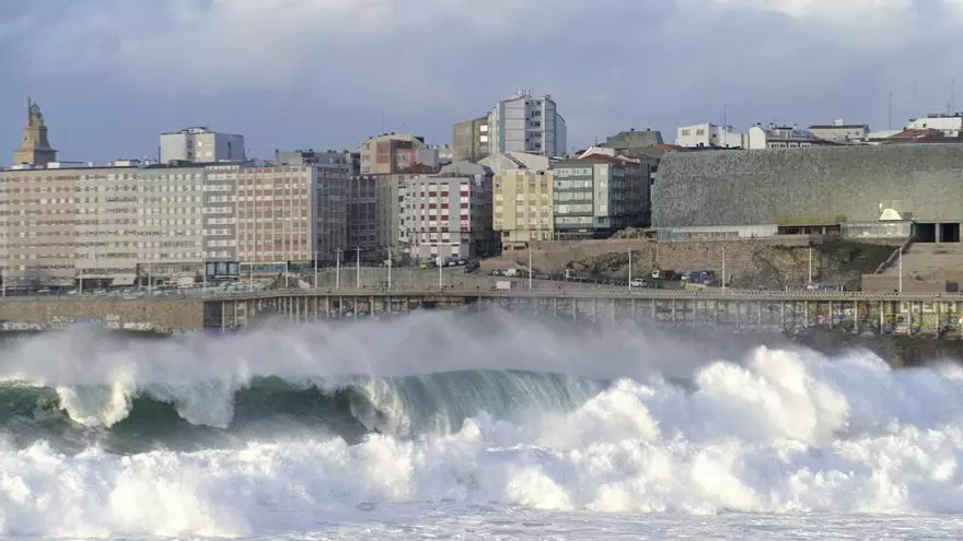 Galicia se recupera del paso de la borrasca Herminia a la espera de una jornada ventosa