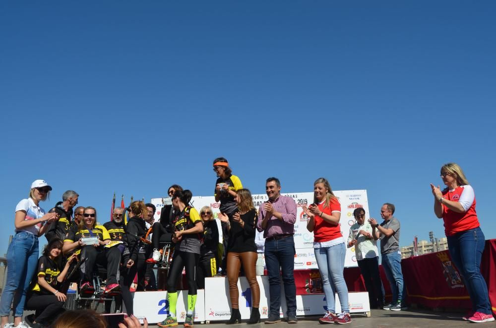 Ganadores de la Media Maratón de Cartagena