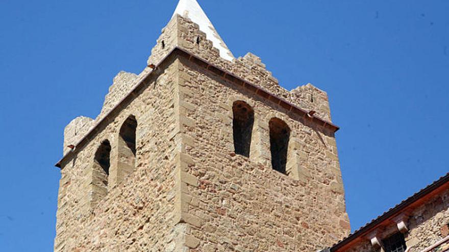 El campanar de Sant Romà de Lloret, rehabilitat
