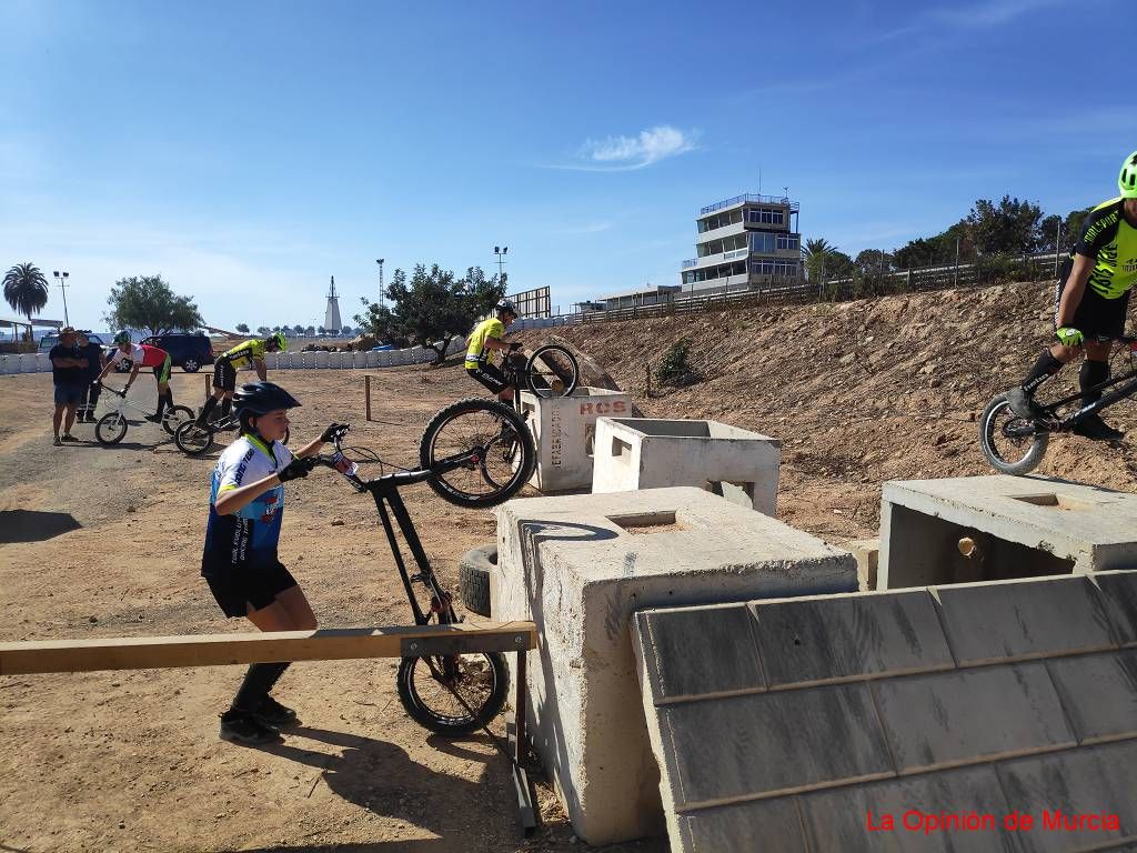 Copa de España de trialbici en el Circuito de Cartagena