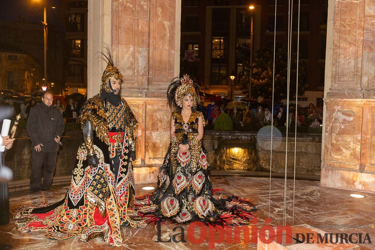 Desfile de Moros y cristianos y parlamento en las Fiestas de Caravaca