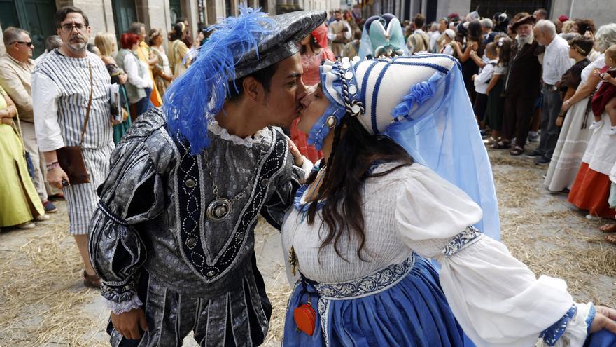 Damas y caballeros, la Feira Franca ya anima Pontevedra