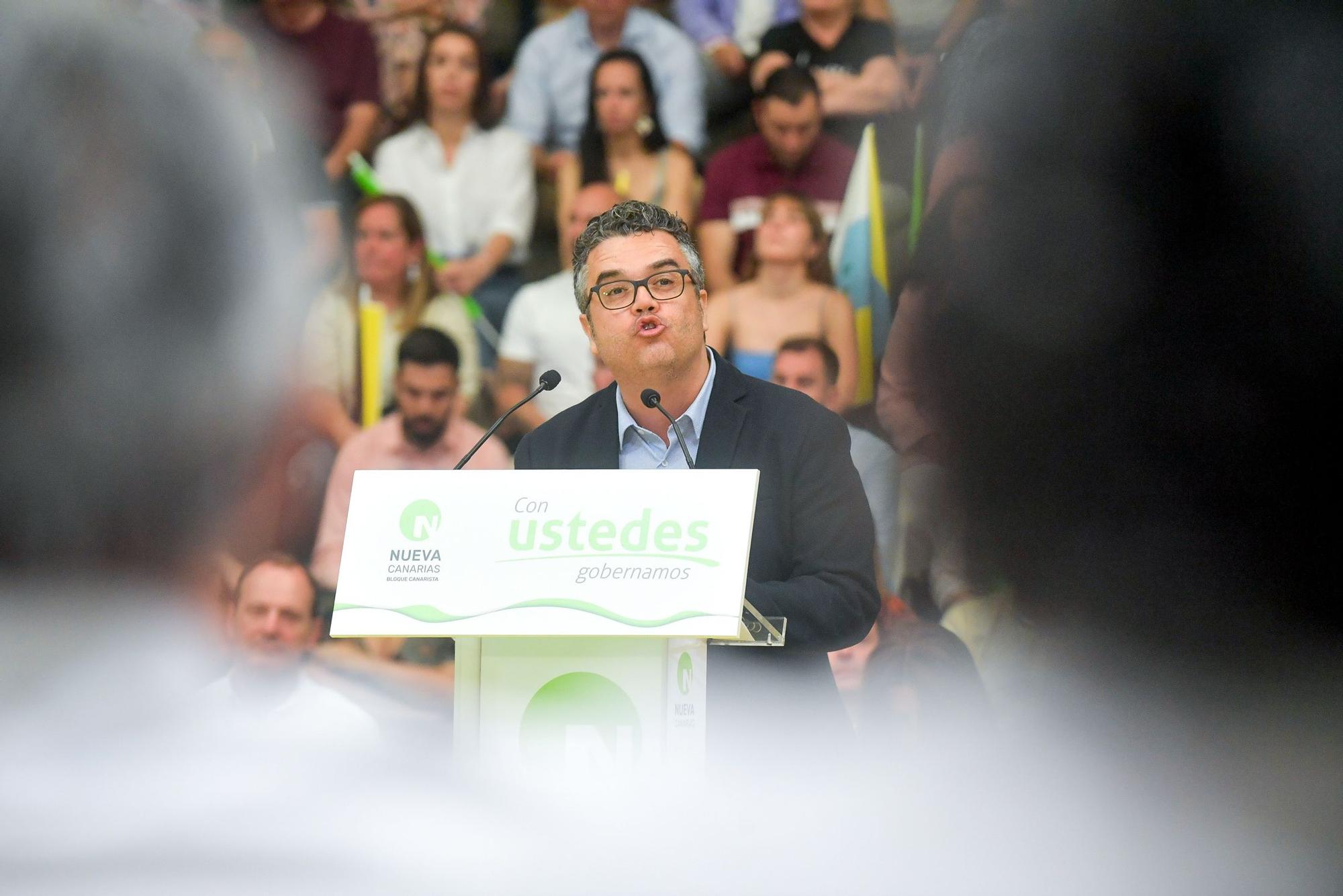 Presentación de candidaturas de Nuevas Canarias a las elecciones del 28M