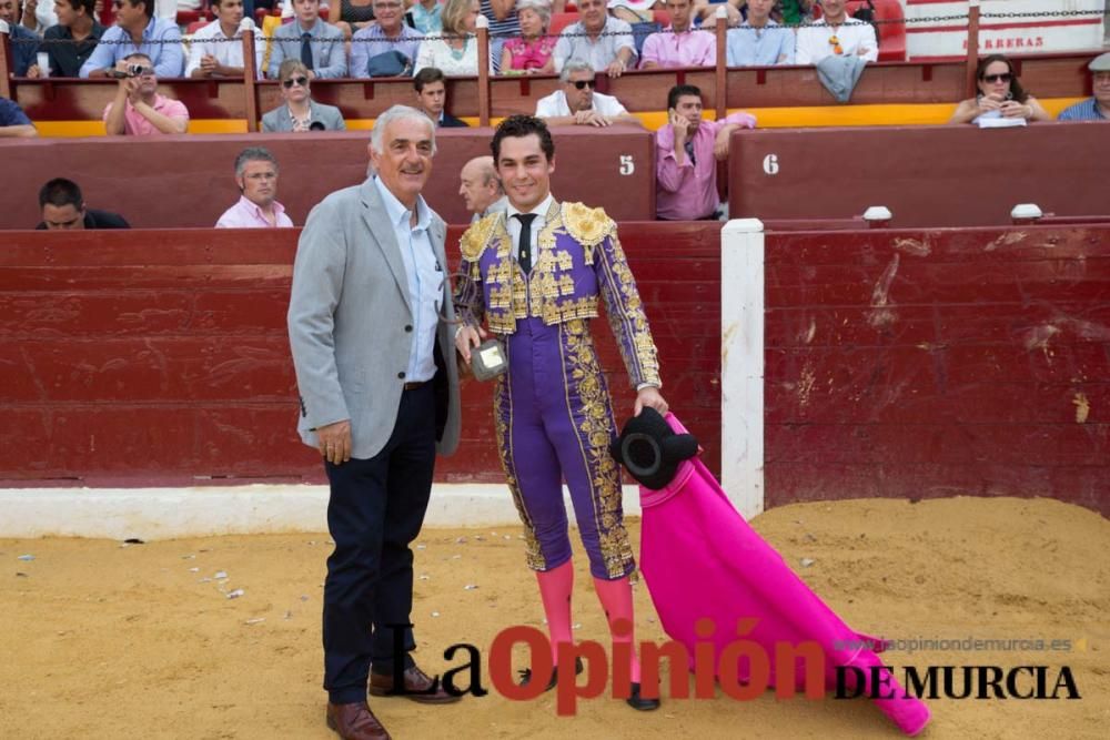 Ambiente en la Condomina durante la novillada de l