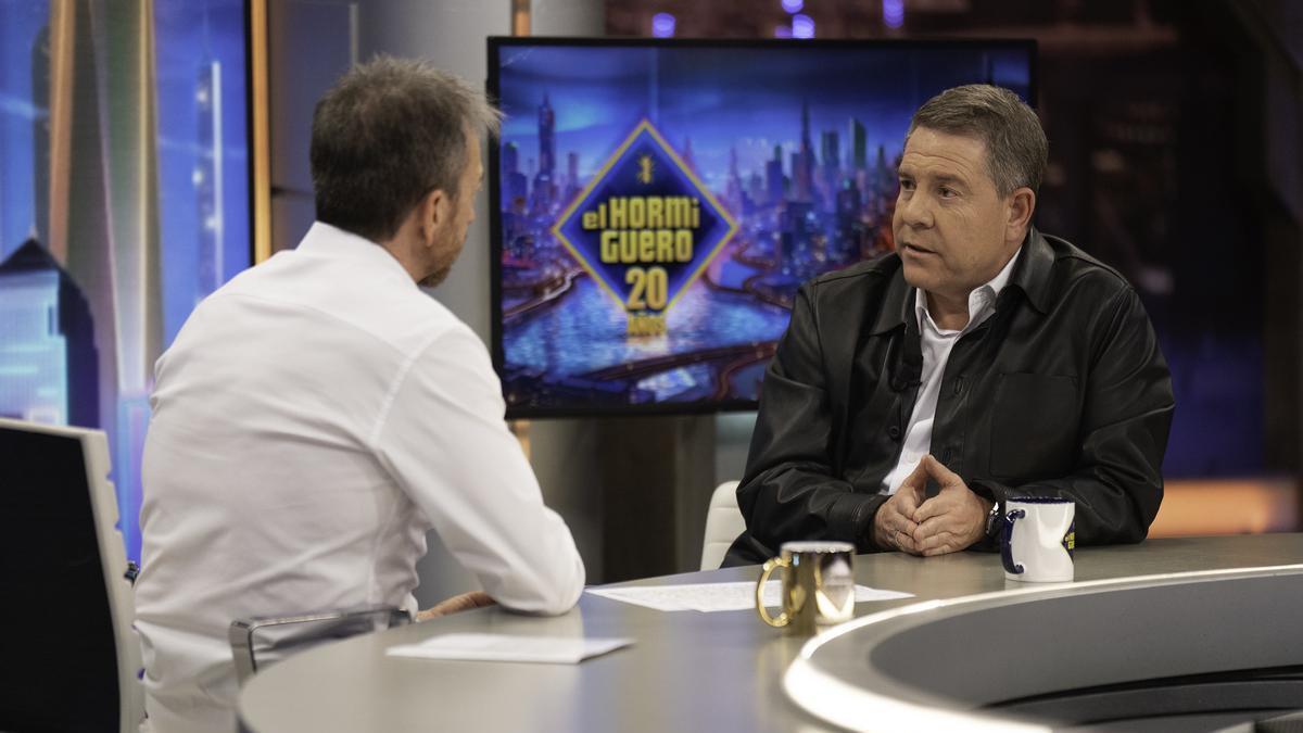 García-Page, entrevistado en El Hormiguero.