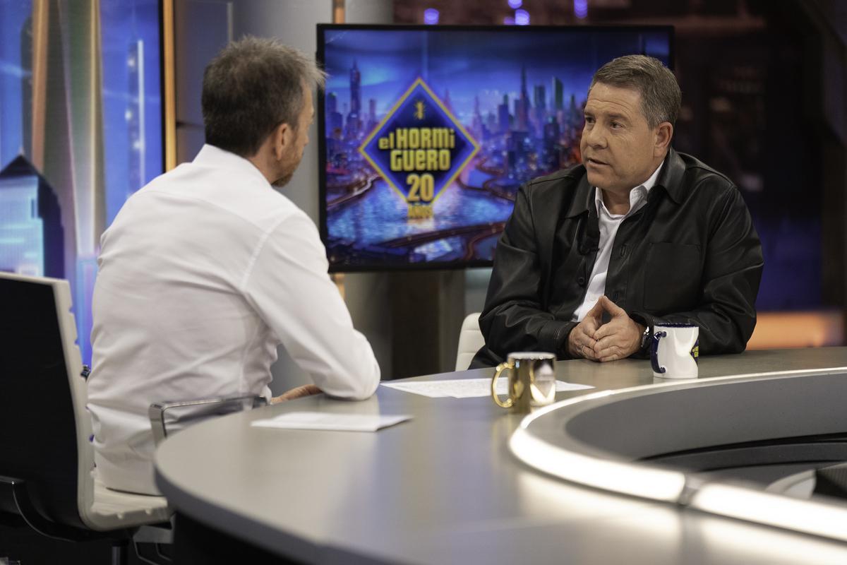 García-Page, entrevistado en El Hormiguero.