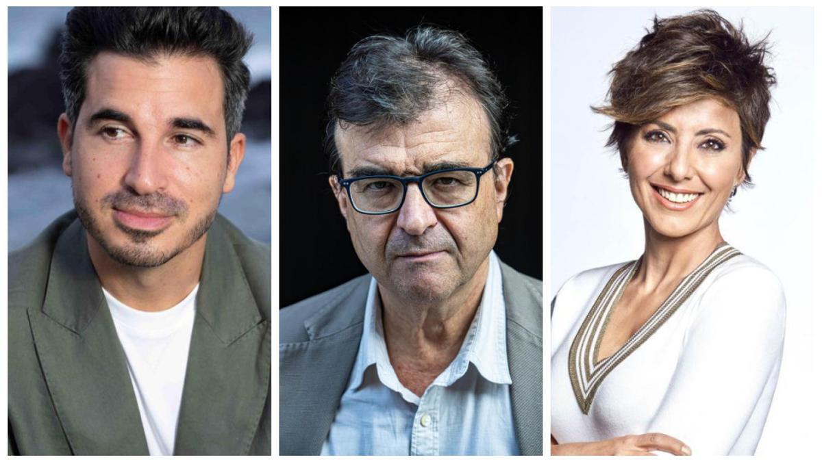 Javier Castillo, Javier Cercas y Sonsoles Ónega, tres autores con sonado desembarco audiovisual este mes.