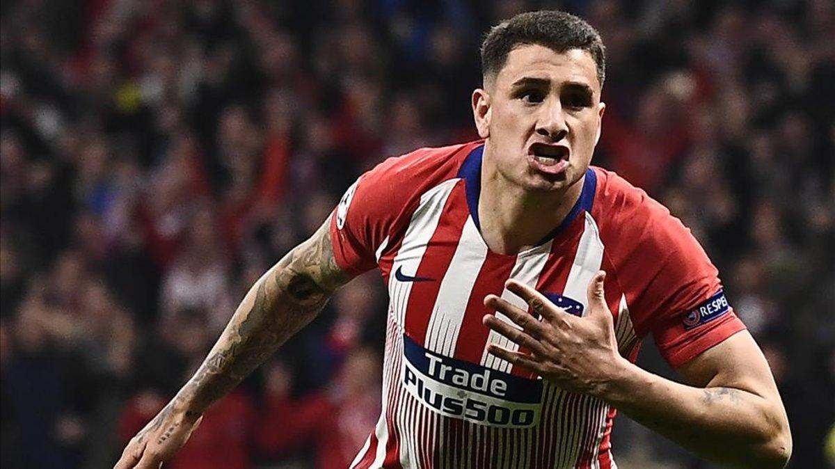 Giménez adelantó al Atlético frente a la Juventus