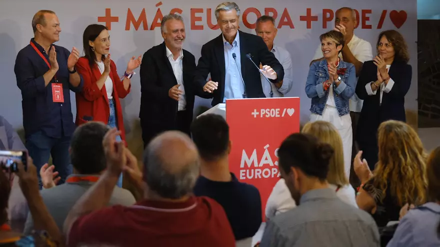 El PSOE gana las europeas en Canarias