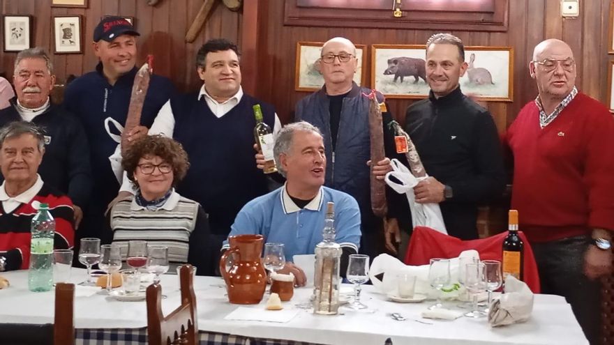Roberto González Villa , gran vencedor en el campo de golf de Villarrín de Campos