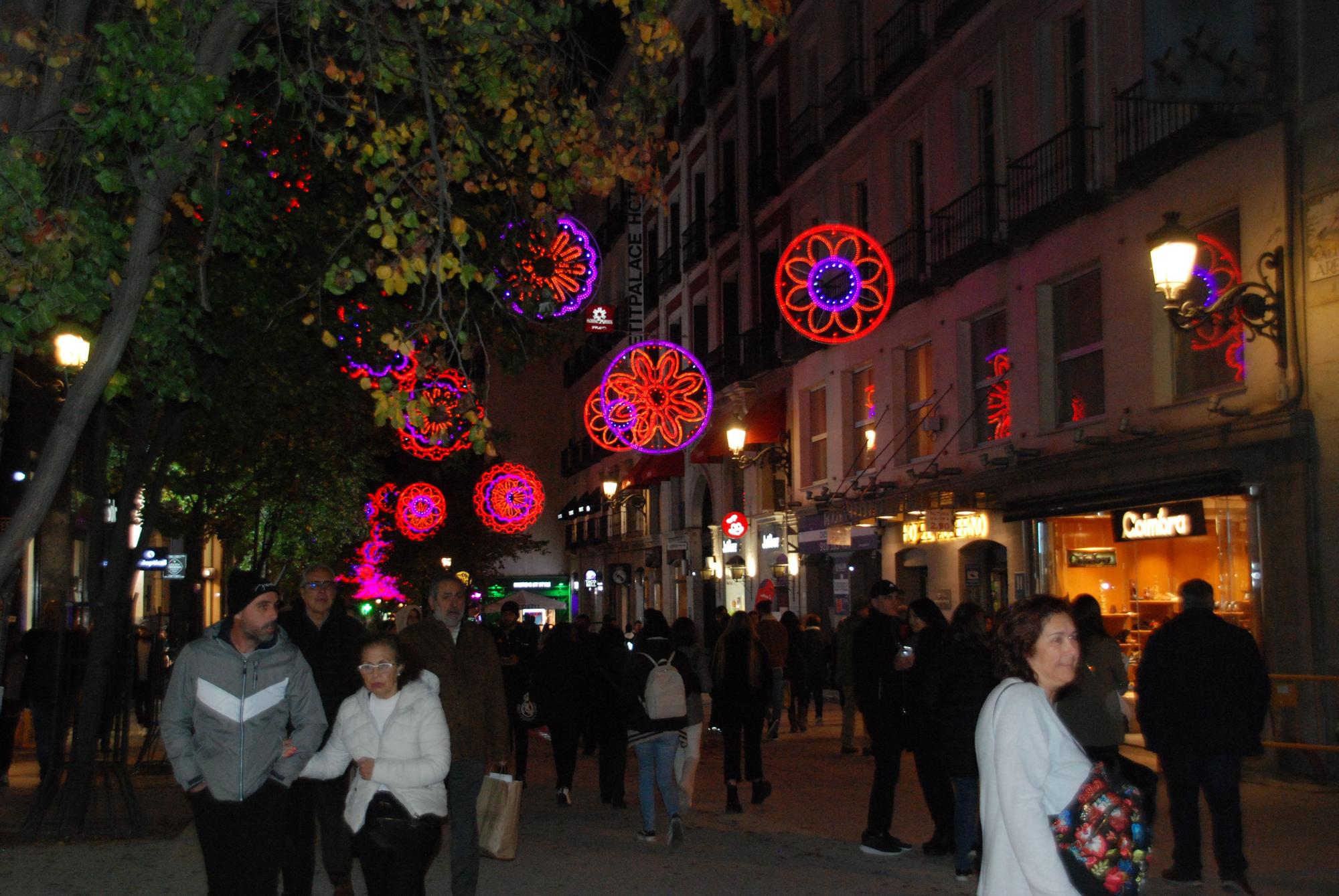En imágenes: así son las luces de Navidad en Madrid
