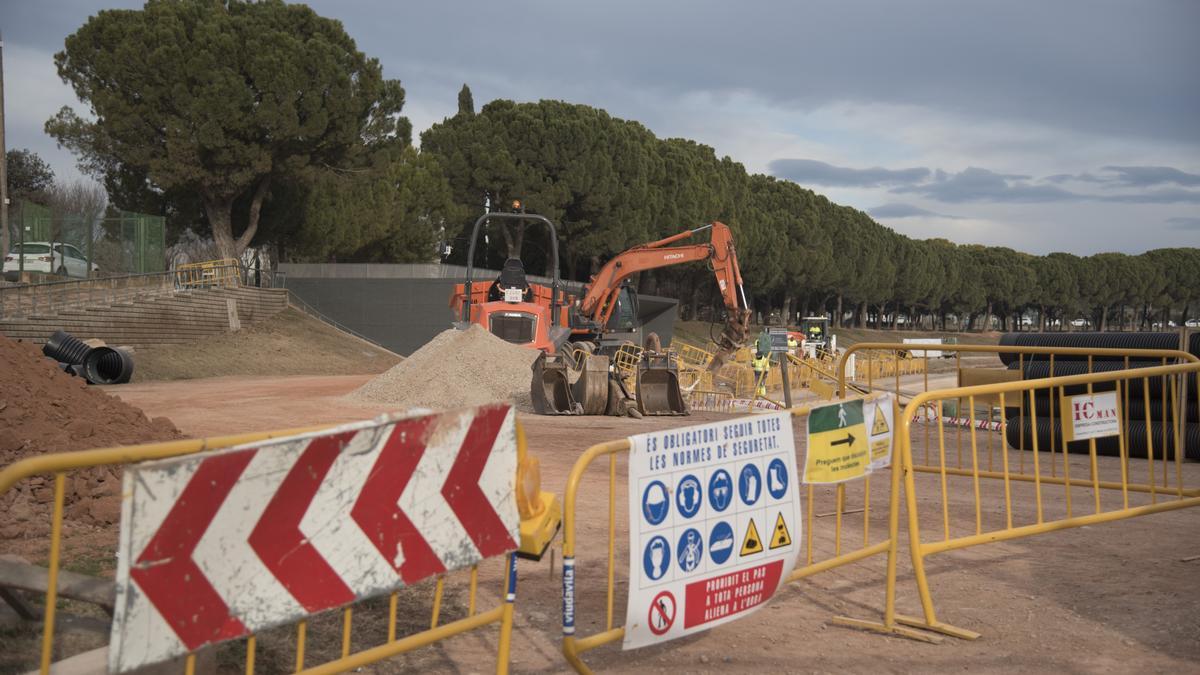 Les obres han començat aquest dilluns i faran que el parc estigui tancat tres setmanes, en principi