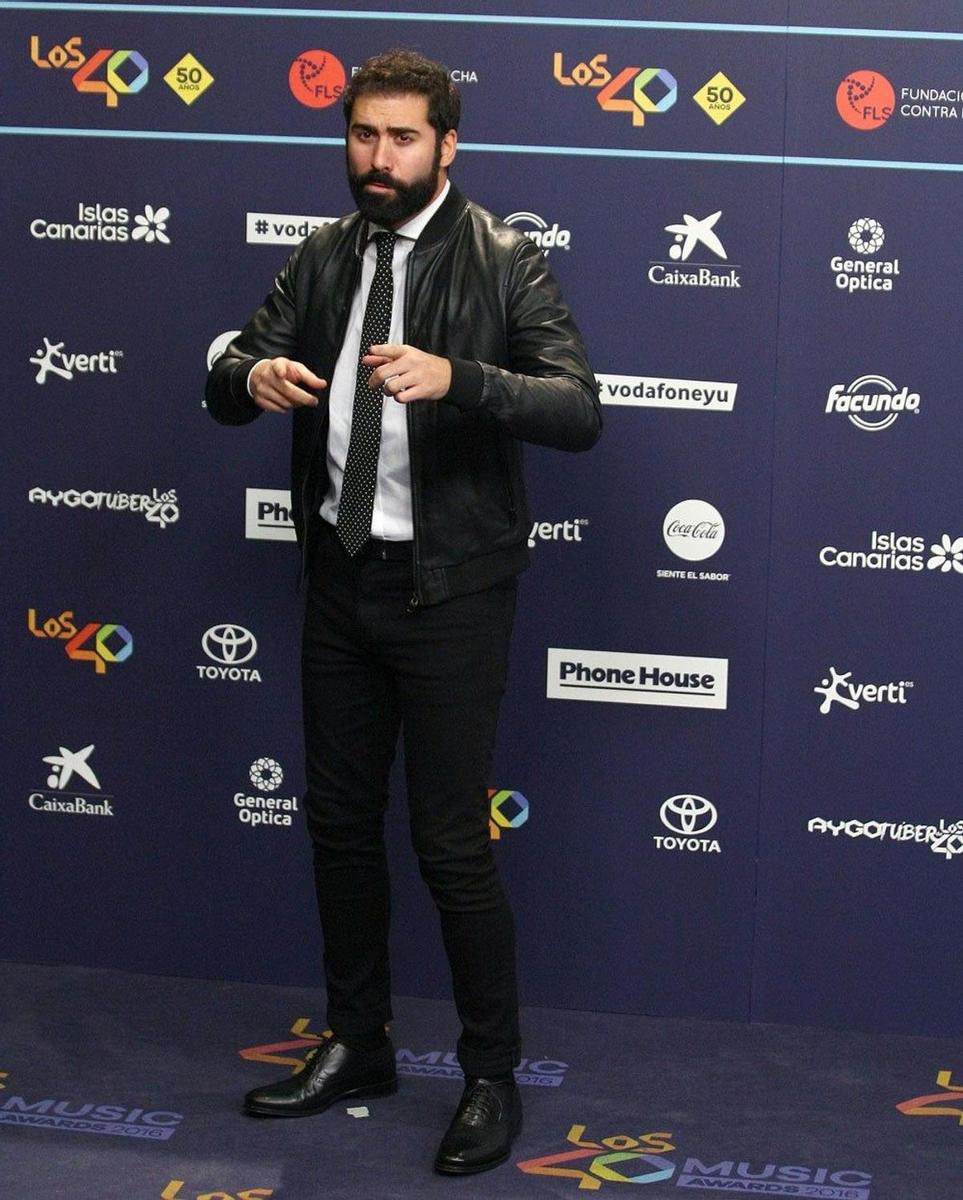 Jorge Cremades, en Los 40 Music Awards