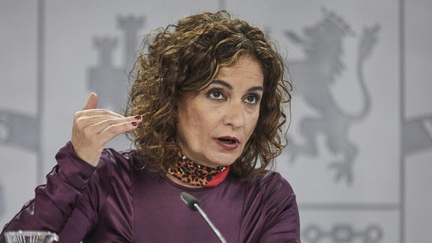 La ministra de Hacienda y portavoz del Gobierno, María Jesús Montero